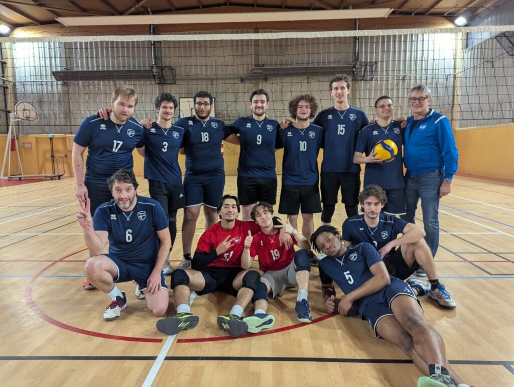 Equipe SM2 du Pantin Volley saison 2025 / 2026