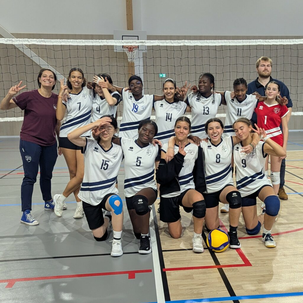 Equipe F15 du Pantin Volley saison 2025/2026